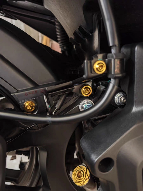 Titanium Motorcycle Parts