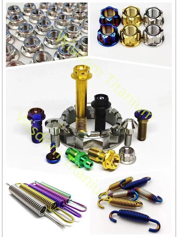 Titanium Motorcycle Parts